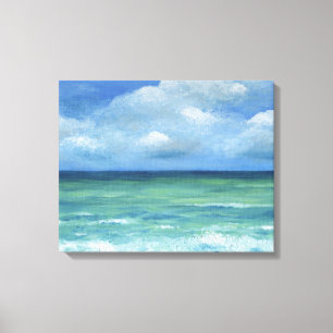 Uitzicht zee 273 canvas afdruk