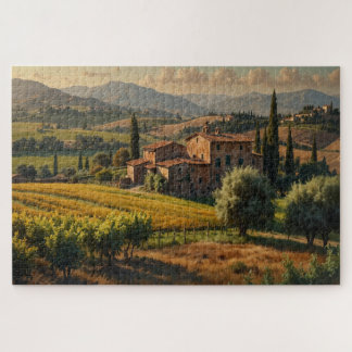 Uitzichten boven Toscane Legpuzzel
