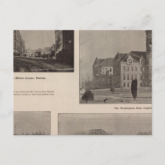 Uitzichten in Washington Briefkaart (Voorkant)