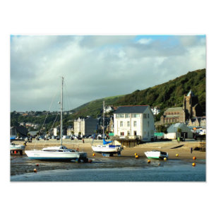 UITZICHTEN OP WALES FOTO AFDRUK