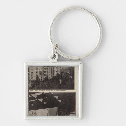 Uitzichten, Seattle Sleutelhanger (Voorkant)