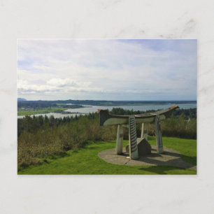 Uitzichten uit de Astoria-kolom, Oregon Briefkaart