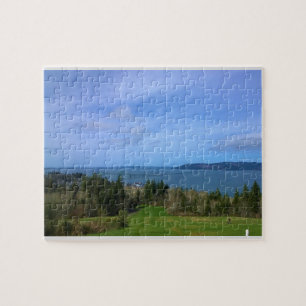 Uitzichten uit de Astoria-kolom, Oregon Legpuzzel