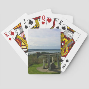 Uitzichten uit de Astoria-kolom, Oregon Pokerkaarten