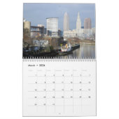 Uitzichten van Cleveland Calendar Kalender (Mar 2026)