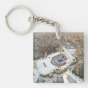 Uitzichten van de Ka'aba, Masjid al-Haram, Mekka Sleutelhanger