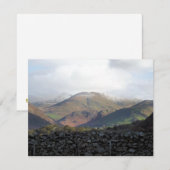 UITZICHTEN VAN DE KAART VAN WALES (Voorkant / Achterkant)