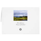 UITZICHTEN VAN DE KAART VAN WALES (Achterkant Horizontaal)