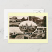 Uitzichten van de Vintage van Belfast Briefkaart (Voorkant / Achterkant)