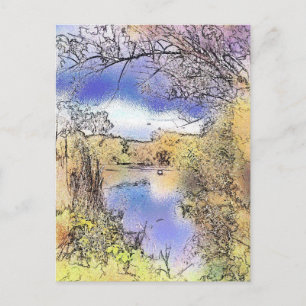 UITZICHTEN VAN ENGLAND BRIEFKAART