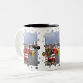 UITZICHTEN VAN ENGLAND TWEEKLEURIGE KOFFIEMOK (Voorkant links)