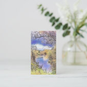 UITZICHTEN VAN ENGLAND VISITEKAARTJE (Staand voorkant)