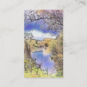 UITZICHTEN VAN ENGLAND VISITEKAARTJE (Voorkant)