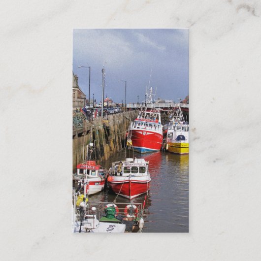 UITZICHTEN VAN ENGLAND VISITEKAARTJE (Voorkant)