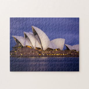 Uitzichten van Sydney Opera House Night Time Legpuzzel