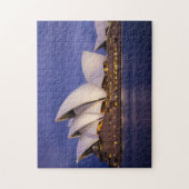 Uitzichten van Sydney Opera House Night Time Legpuzzel (Verticaal)