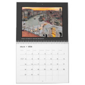 Uitzichten van Venetië en panorama Kalender (Mar 2026)