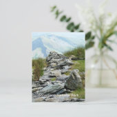 UITZICHTEN VAN WALES BRIEFKAART (Staand voorkant)