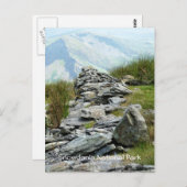 UITZICHTEN VAN WALES BRIEFKAART (Voorkant / Achterkant)