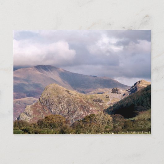 UITZICHTEN VAN WALES BRIEFKAART (Voorkant)