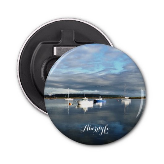 UITZICHTEN VAN WALES BUTTON FLESOPENER (Voorkant)