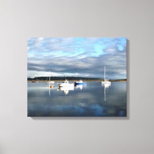 UITZICHTEN VAN WALES CANVAS AFDRUK (Voorkant)