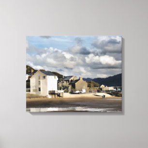 UITZICHTEN VAN WALES CANVAS AFDRUK