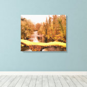 UITZICHTEN VAN WALES CANVAS AFDRUK (Insitu (Houten vloer))