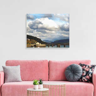 UITZICHTEN VAN WALES CANVAS AFDRUK