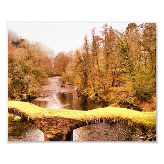 UITZICHTEN VAN WALES FOTO AFDRUK (Voorkant)