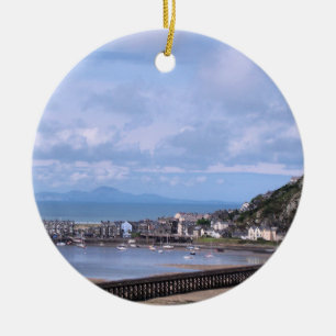 UITZICHTEN VAN WALES KERAMISCH ORNAMENT