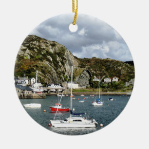 UITZICHTEN VAN WALES KERAMISCH ORNAMENT