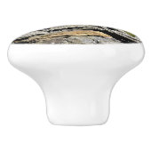 UITZICHTEN VAN WALES KERAMISCHE KNOP (Zijkant)