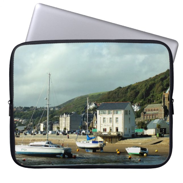 UITZICHTEN VAN WALES LAPTOP SLEEVE (Voorkant)