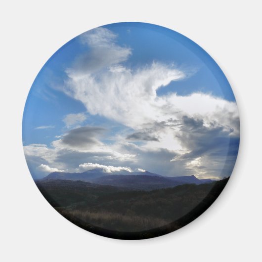 UITZICHTEN VAN WALES MAGNEET (Voorkant)