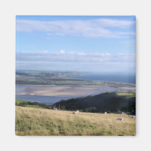 UITZICHTEN VAN WALES MAGNEET (Voorkant)