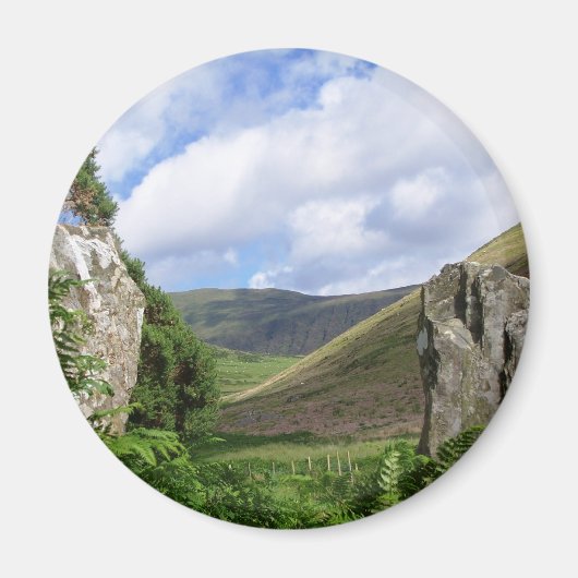 UITZICHTEN VAN WALES MAGNEET (Voorkant)