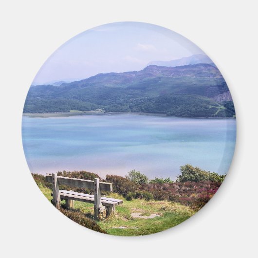 UITZICHTEN VAN WALES MAGNEET (Voorkant)