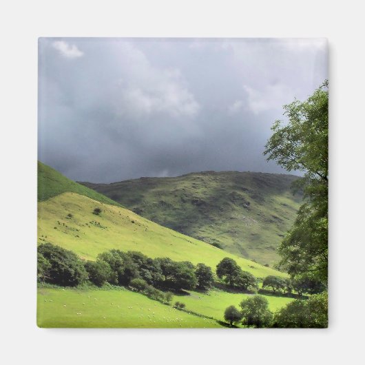 UITZICHTEN VAN WALES MAGNEET (Voorkant)