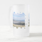 UITZICHTEN VAN WALES MATGLAS BIERPUL (Voorkant links)