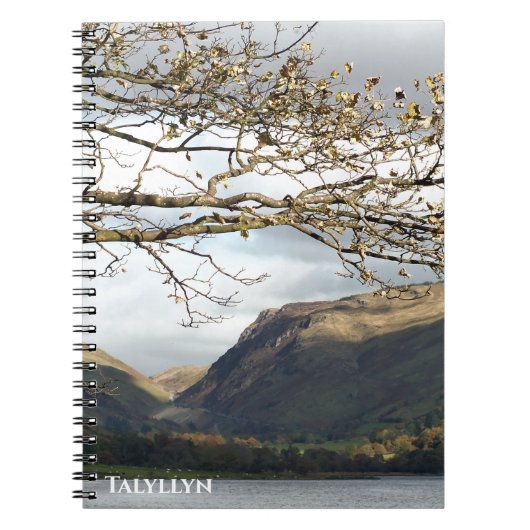 UITZICHTEN VAN WALES NOTITIEBOEK (Voorkant)