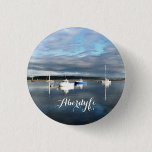 UITZICHTEN VAN WALES RONDE BUTTON 3,2 CM