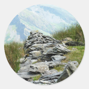 UITZICHTEN VAN WALES RONDE STICKER