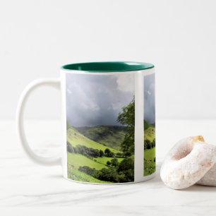 UITZICHTEN VAN WALES TWEEKLEURIGE KOFFIEMOK