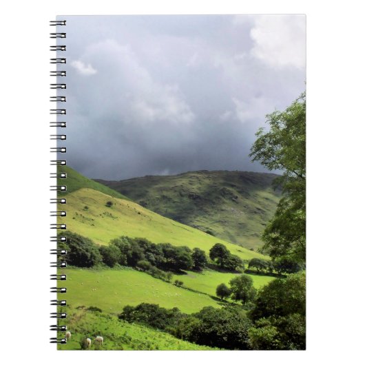 UITZICHTEN VAN WALES UK NOTITIEBOEK (Voorkant)