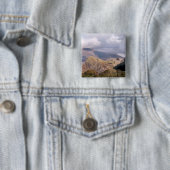 UITZICHTEN VAN WALES VIERKANTE BUTTON 5,1 CM (In situ)