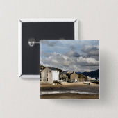 UITZICHTEN VAN WALES VIERKANTE BUTTON 5,1 CM (Voorkant /achterkant)