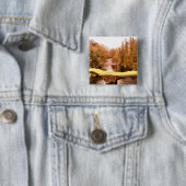 UITZICHTEN VAN WALES VIERKANTE BUTTON 5,1 CM (In situ)