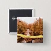 UITZICHTEN VAN WALES VIERKANTE BUTTON 5,1 CM (Voorkant /achterkant)