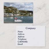 UITZICHTEN VAN WALES VISITEKAARTJE (Voorkant / Achterkant)